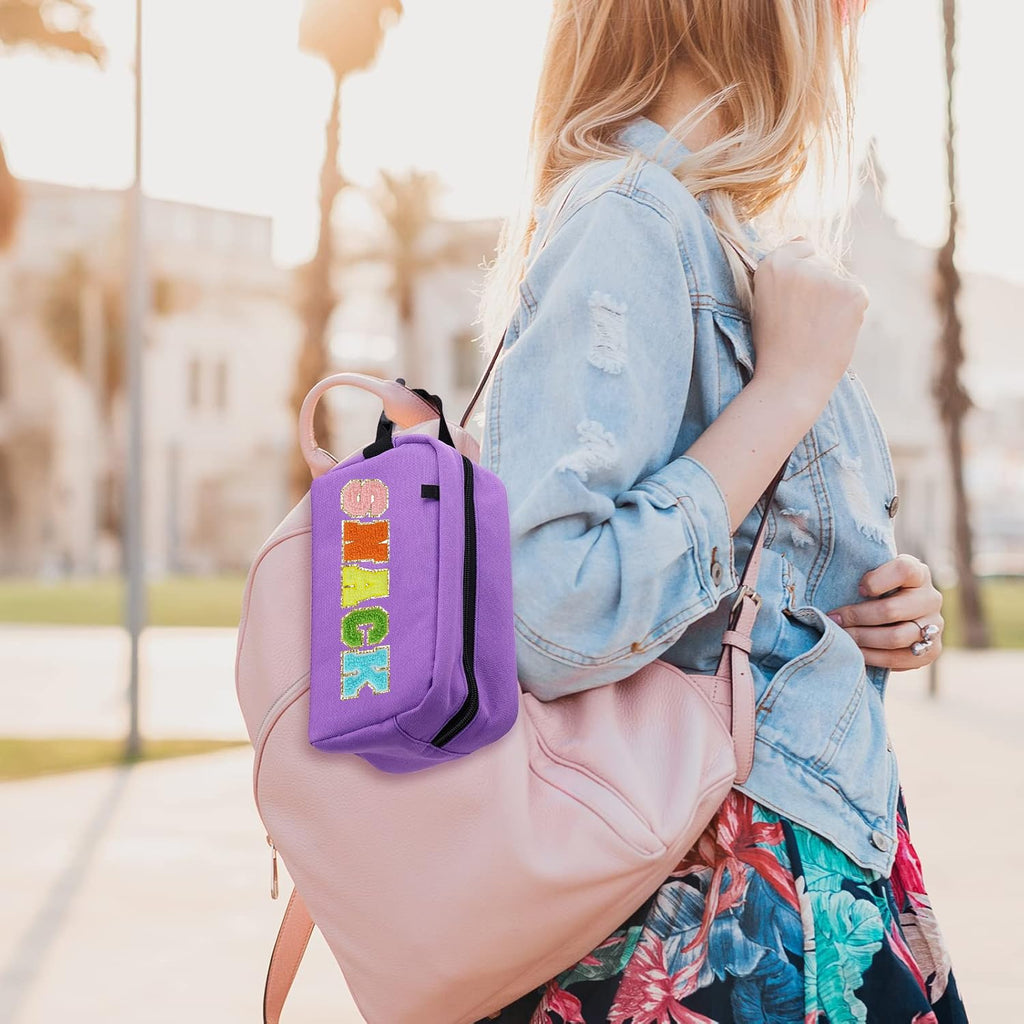 Freezable Snack Bag, Built-In Ice Pack, Mini Cooler Bag