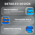 Cement Block Forming Machine, Brick Making Machine, Multiple Molds Optional, 23kn Pressure, 45s Fast Forming, 30