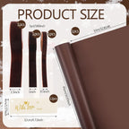 Matte Brown Christmas Kraft Wrapping Paper Roll Set Solid Color