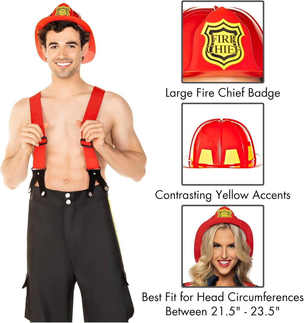 Fireman Hat Costume Accessory