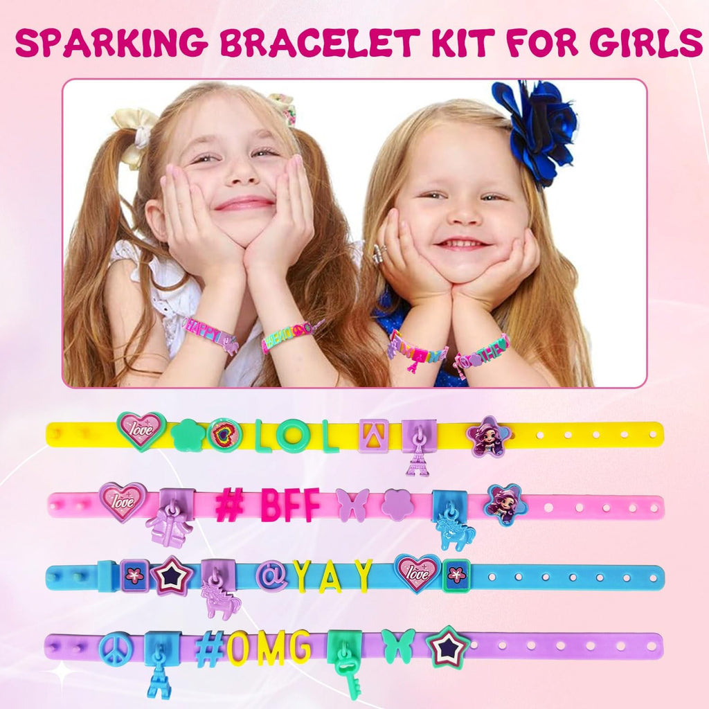 Friendship Bracelet Making Kit for Girls, Birthday Gifts Art & Craft Kits for Kids, DIY Jewelry Making Kit, Girls