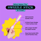 Swizzle Sticks, 25-Pack - Soft Absorbent Post-Intimacy Sponges