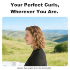 Mini Travel Curling Iron for Short Hair 1 Inch