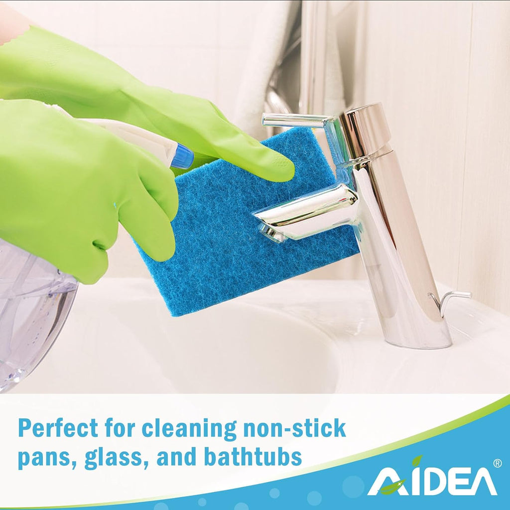 Non-Scratch Scouring Pads 24PK, Dish Scrubber Pads, 5.5in*3.5in
