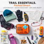 Mini First Aid Kit [3-Pack], Ultralight Compact Water-Resistant Hiker Medical Kit, Bulk First Aid Kit, Pack-Efficient