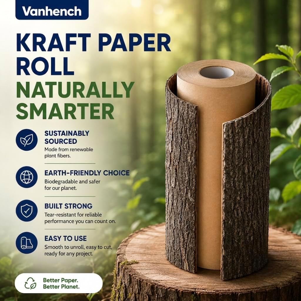 Brown Kraft Paper Roll 36"x1500" (125')