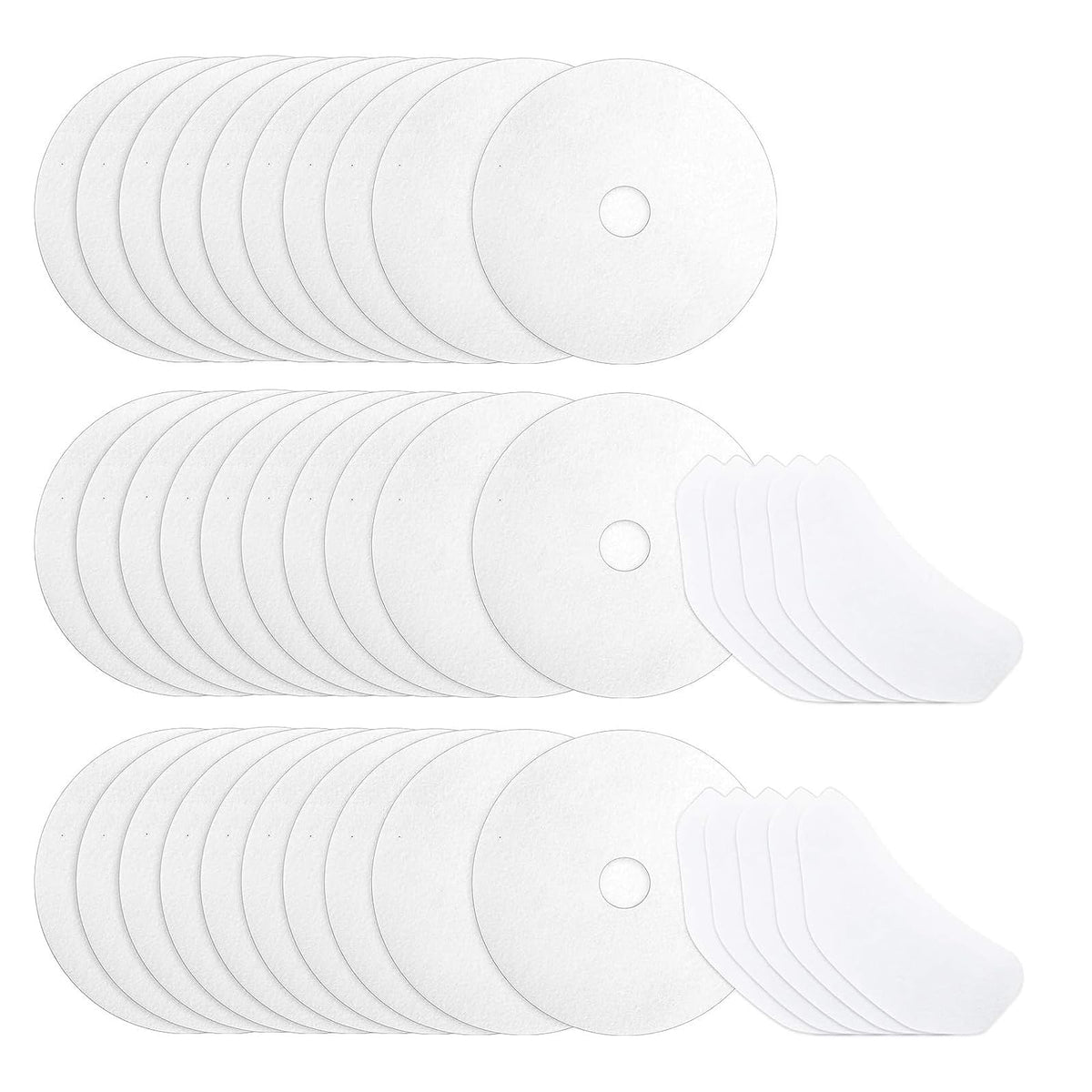 20/25/30/40Pcs Clothes Dryer Exhaust Filter Portable Dryer Lint Filter Replacement For Panda/MagicChef/Sonya