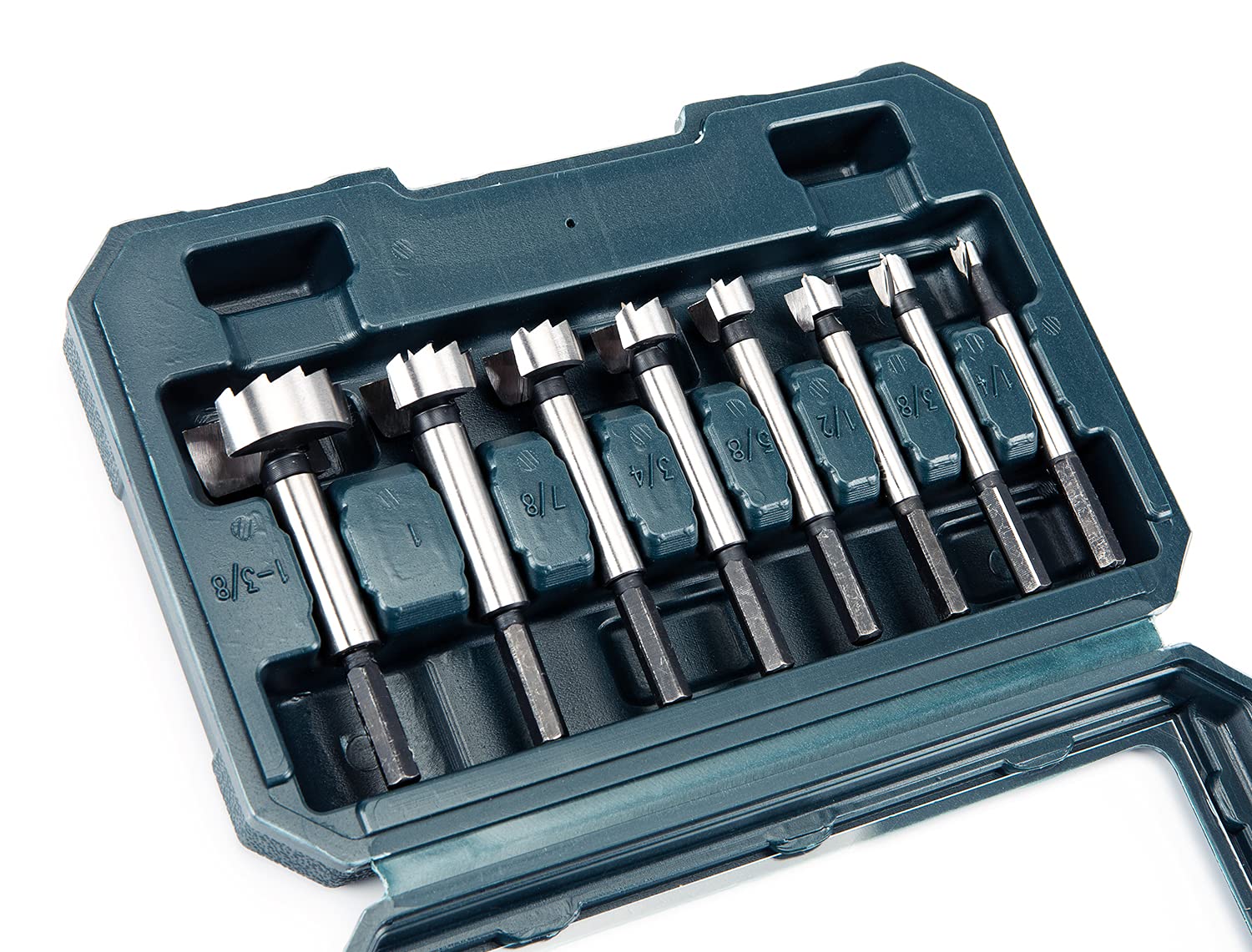 Hex Shank Forstner Bit Set 8pcs Multi Sided Shank Wood Drill bit Set