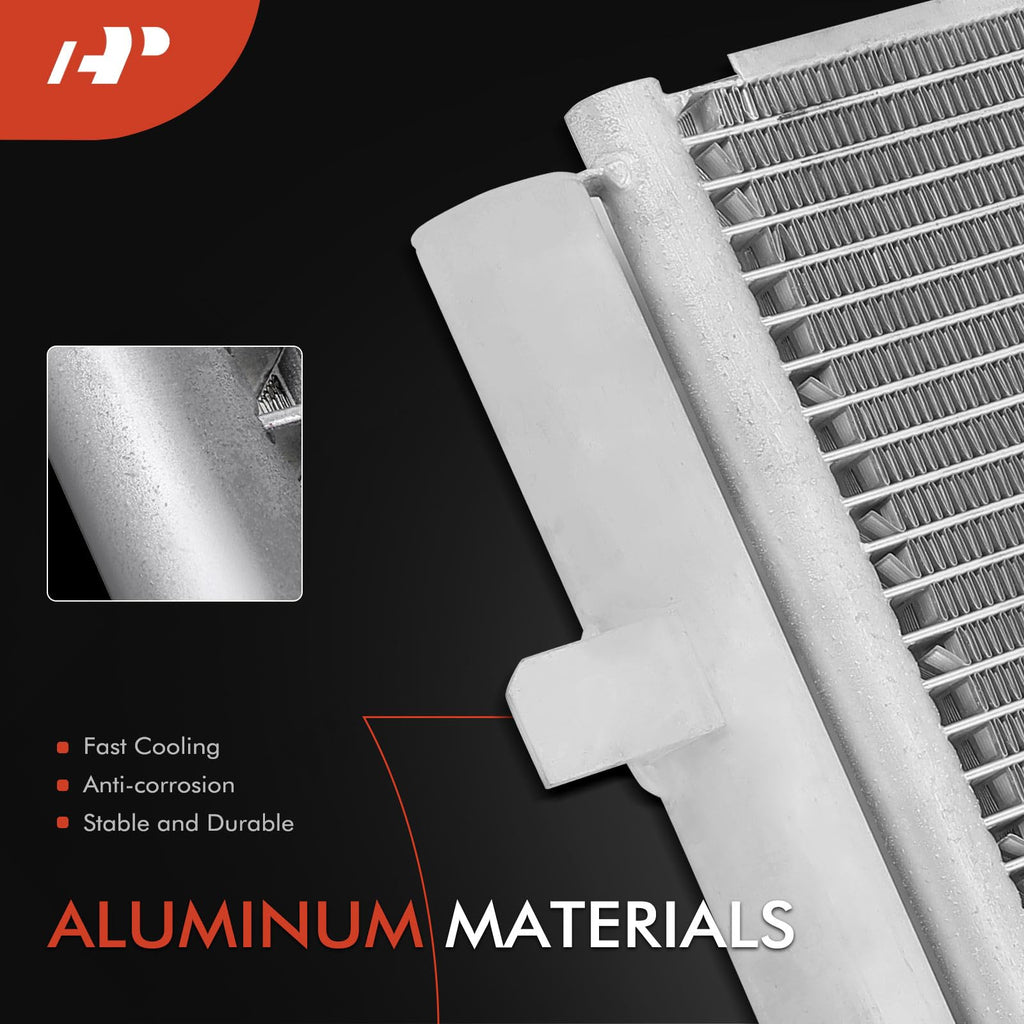A-Premium Air Conditioning Condenser Compatible with Cadillac & Chevrolet