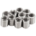 10Pcs Self Tapping Thread Inserts, Stainless Steel M6 Female M8 Male