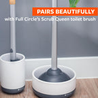 Quick Drying Toilet Plunger, White