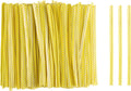 500pcs Bag Twist Ties 4" Reusable Plastic Twist Ties Wire Cable Ties for Party Bread Candy Cake, Yellow
