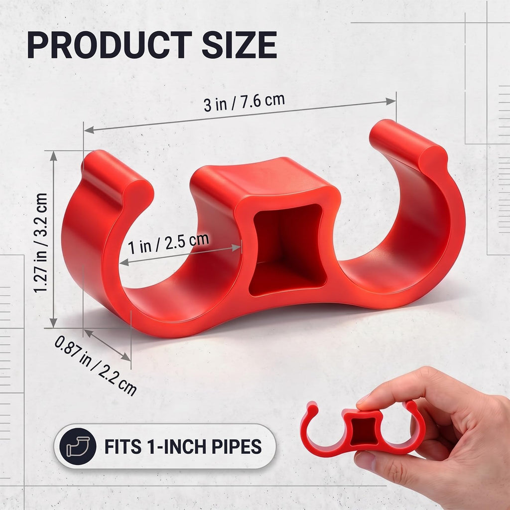 Innconee 50 Pack ABS Plastic Conduit Spacer for 1 Inch Conduits