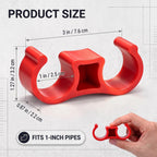 Innconee 50 Pack ABS Plastic Conduit Spacer for 1 Inch Conduits