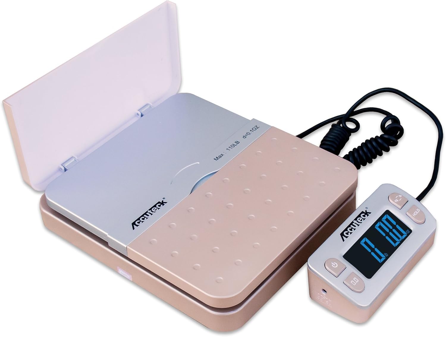 ShipPro W-8580 110lbs x 0.1 oz Gold Digital Shipping Postal Scale, Limited Edition