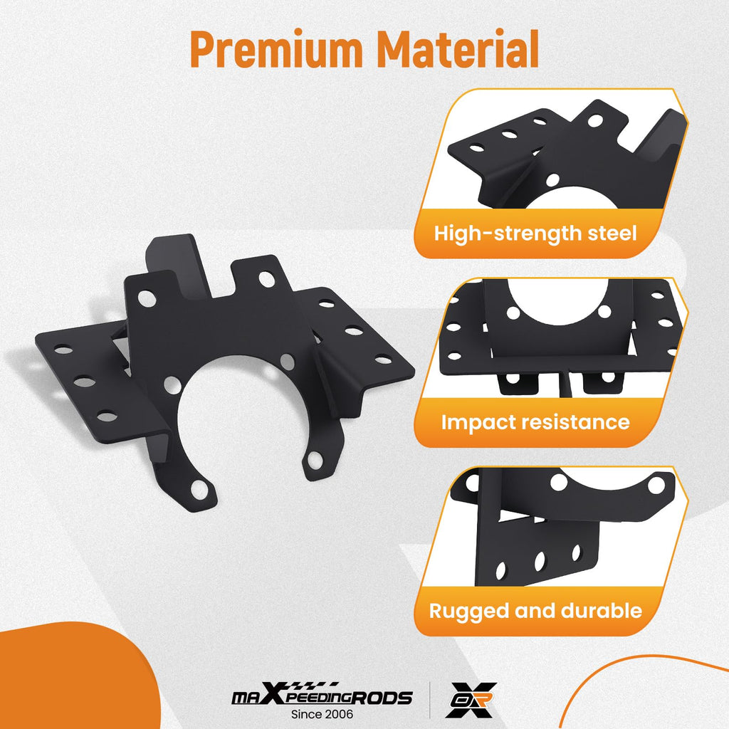 maXpeedingrods Front Bumper Bracket for 2007-2020 Kenworth T660