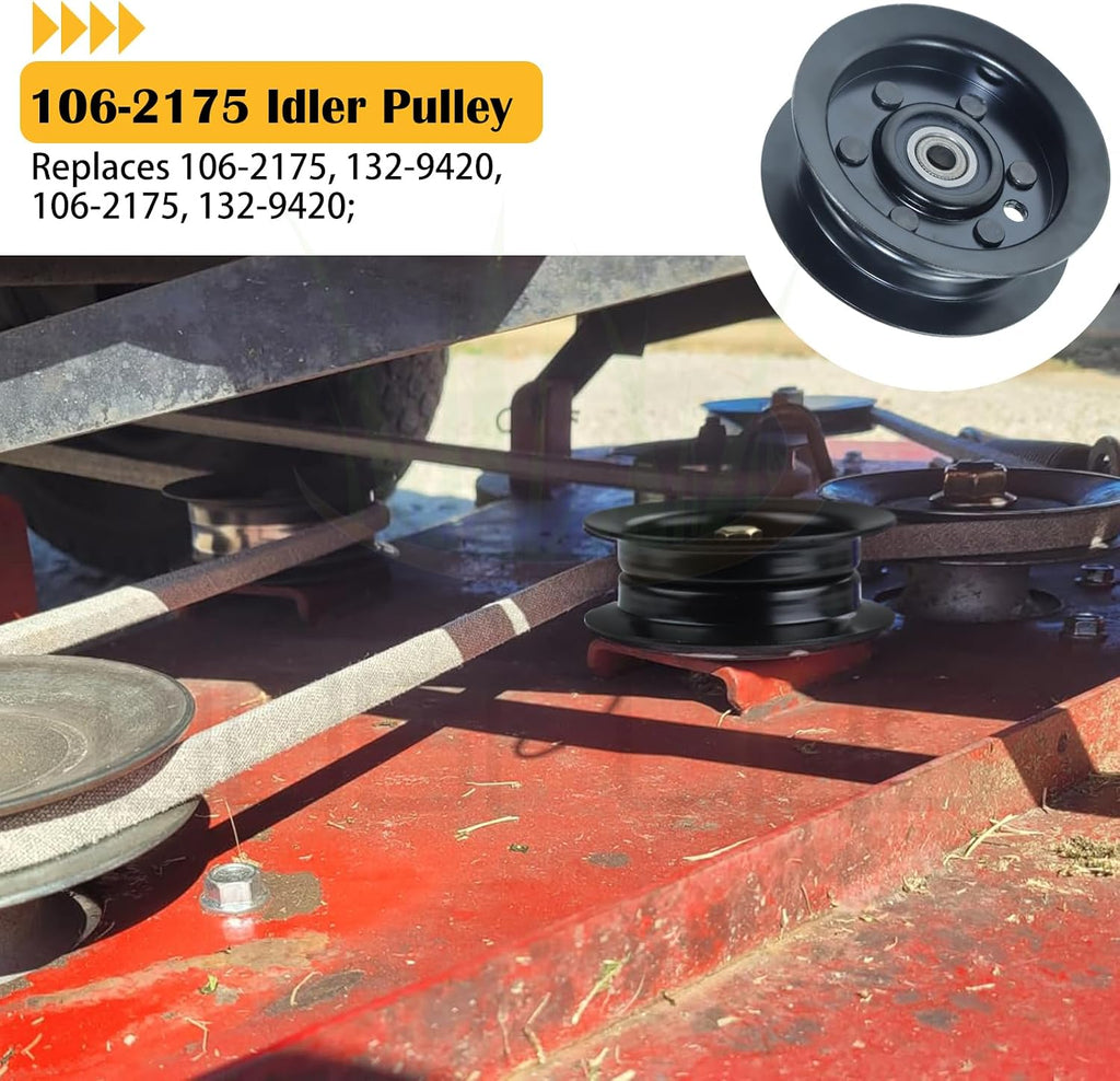 132-9420 Idler Pulley for Toro Timecutter SS5000 50in Riding Mowers