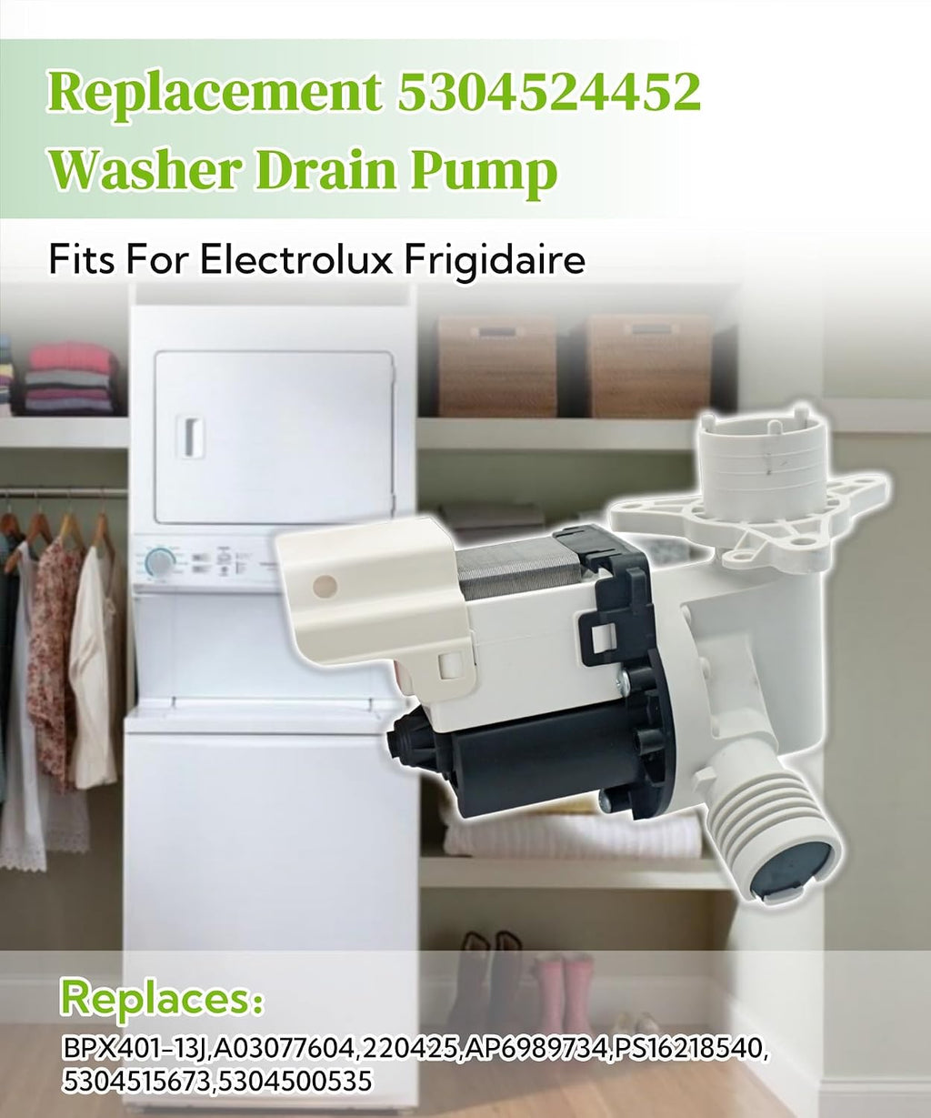 Replacement Washing Machine Drain Pump 5304524452
