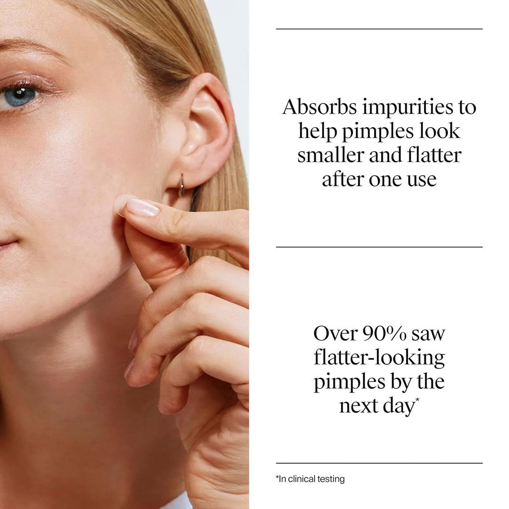 Stubborn Acne Patches, Ultra-Thin Pimple Patches, 24 Ct | Hydrocolloid Absorbs Impurities, Ultra-Thin, Works