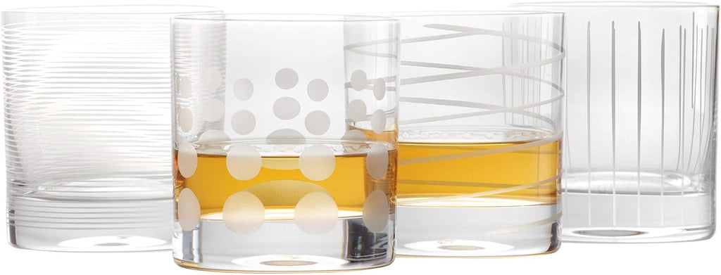 Cheers 4-Piece Double Old Fashioned Glasses 12.75 oz