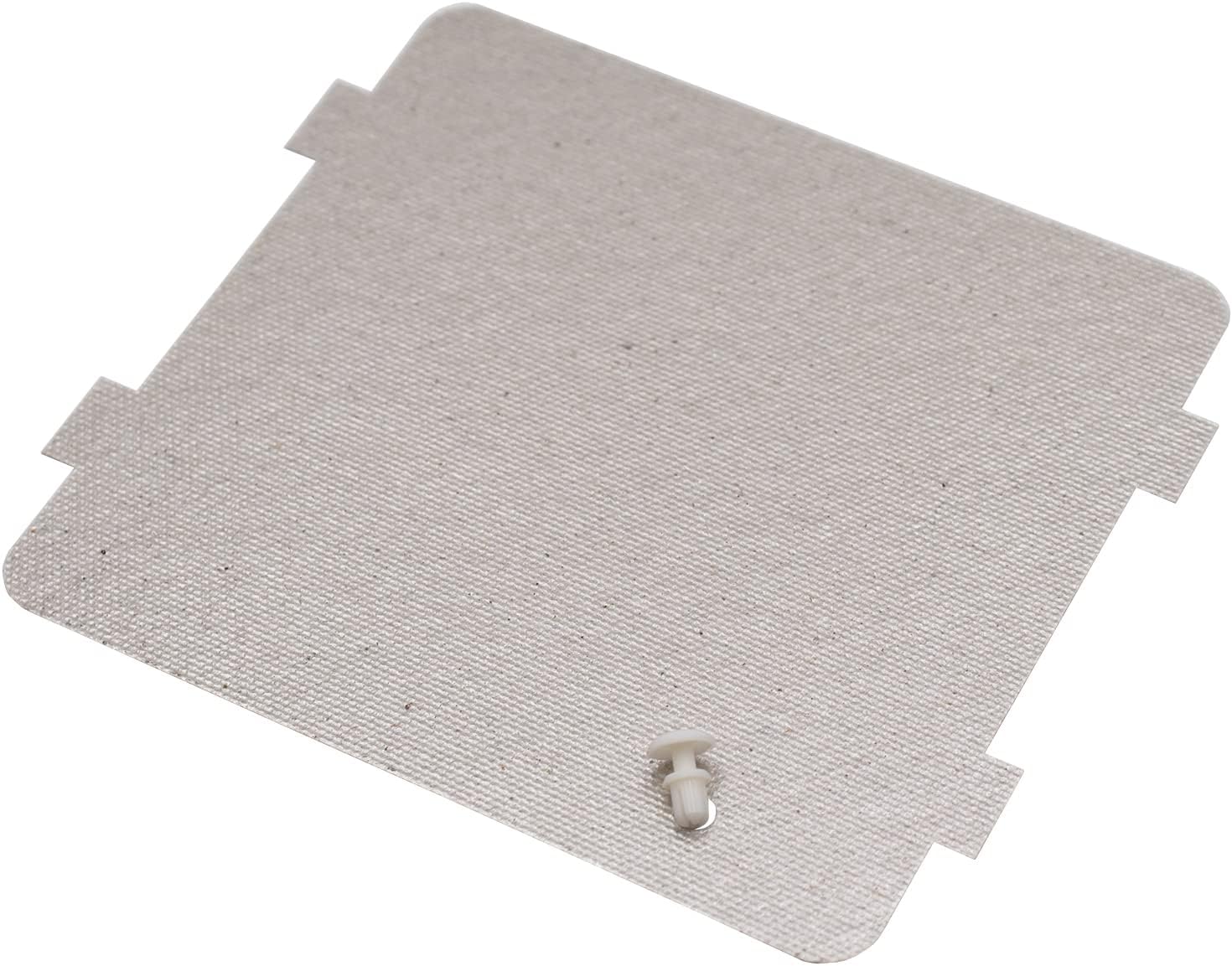 WB34X21610 WB03X27704 Microwave Waveguide Cover Replacement with Locking Button Pin