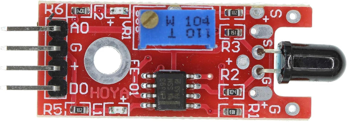 3 Pack KY-026 Flame Sensor Module IR Sensor Detector For Temperature Detecting Suitable