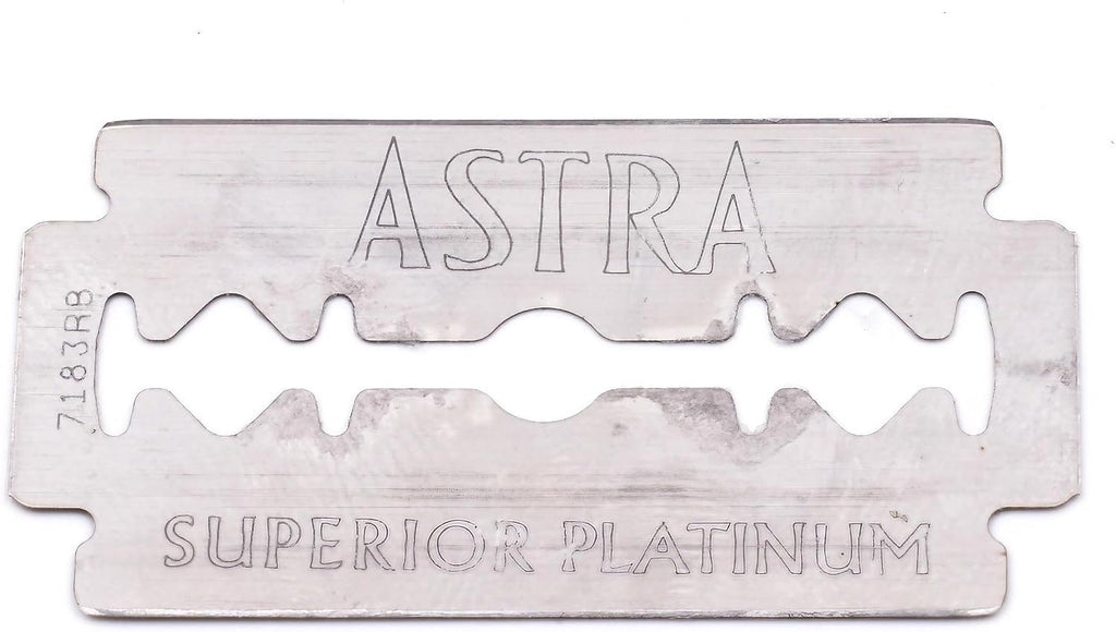 Platinum Double Edge Safety Razor Blades,100 Blades (20 x 5)