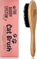 Soft Cat Brush with Boar Bristles, 1 Pack