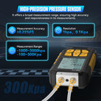 PT530 Manometer Gas Pressure Tester Digital Manometer with Toolbox