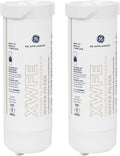GE XWFE Refrigerator Water Filter, Genuine Filter, Guaranteed Fit, 2-pack