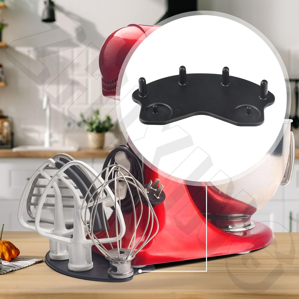 【Patent Pending】Stand Mixer Attachment Holders, Compatible with Kitchenaid Mixer & KitchenAid Flat Beater, Kitchen