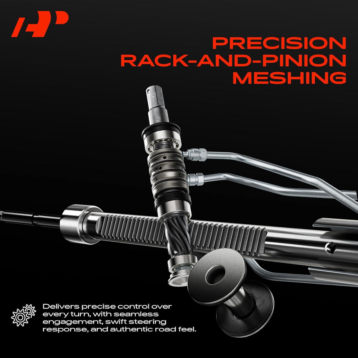 A-Premium Power Steering Rack Pinion Assembly with Inner Tie Rods
