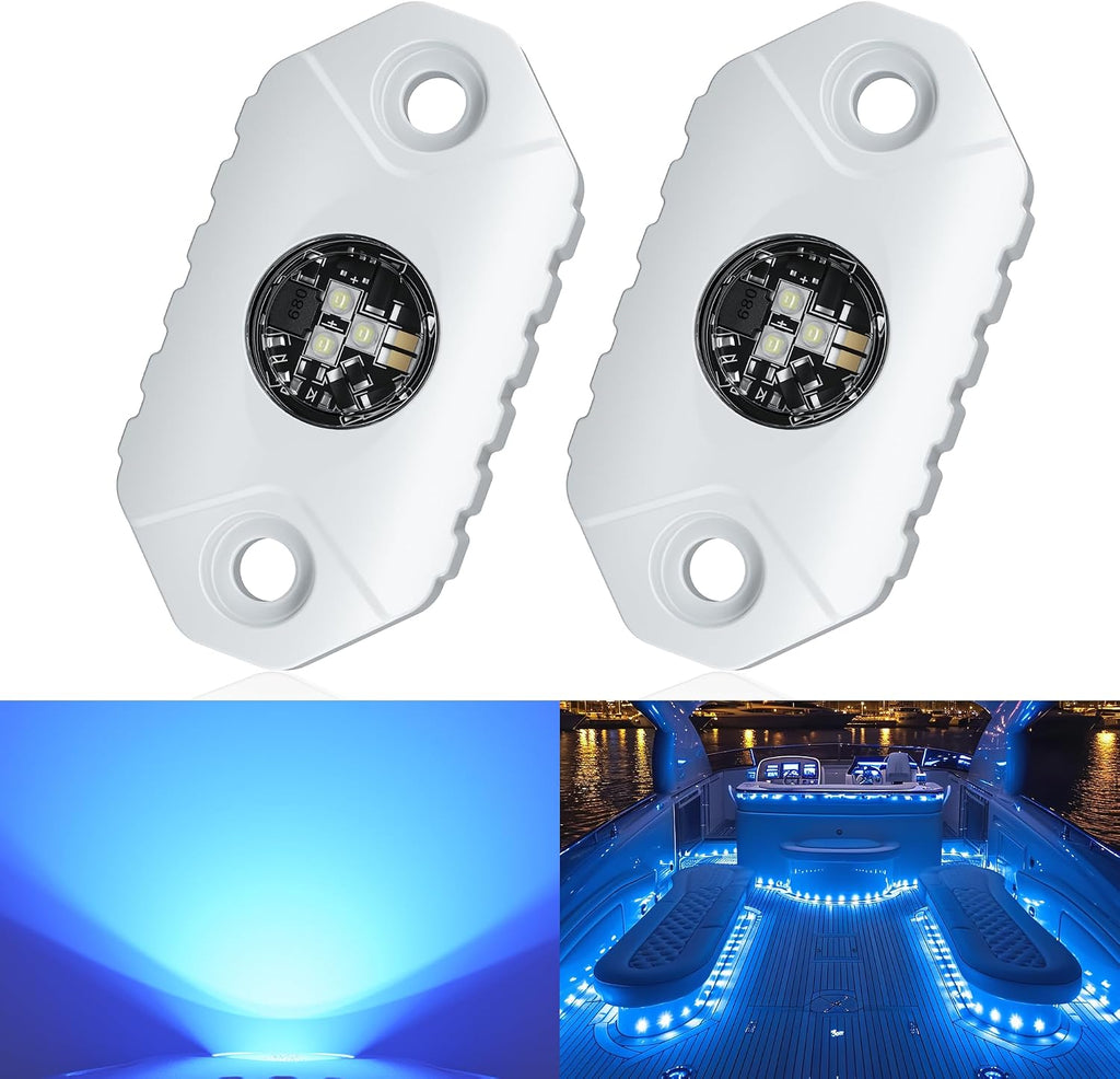 Boat Interior Lights Blue LED Underwater 9-36V for Marine Deck