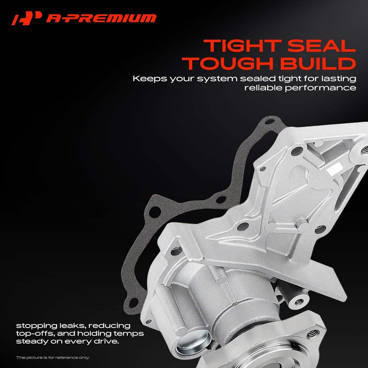 A-Premium Engine Water Pump (L4 1.5L) Compatible with Ford