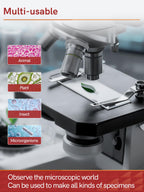 Microscope Slides and Coverslips Set, Pre-Cleaned Optical Glass