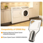Washer and Dryer Machine Key GR800 Replacement for Speed Queen Laundry
