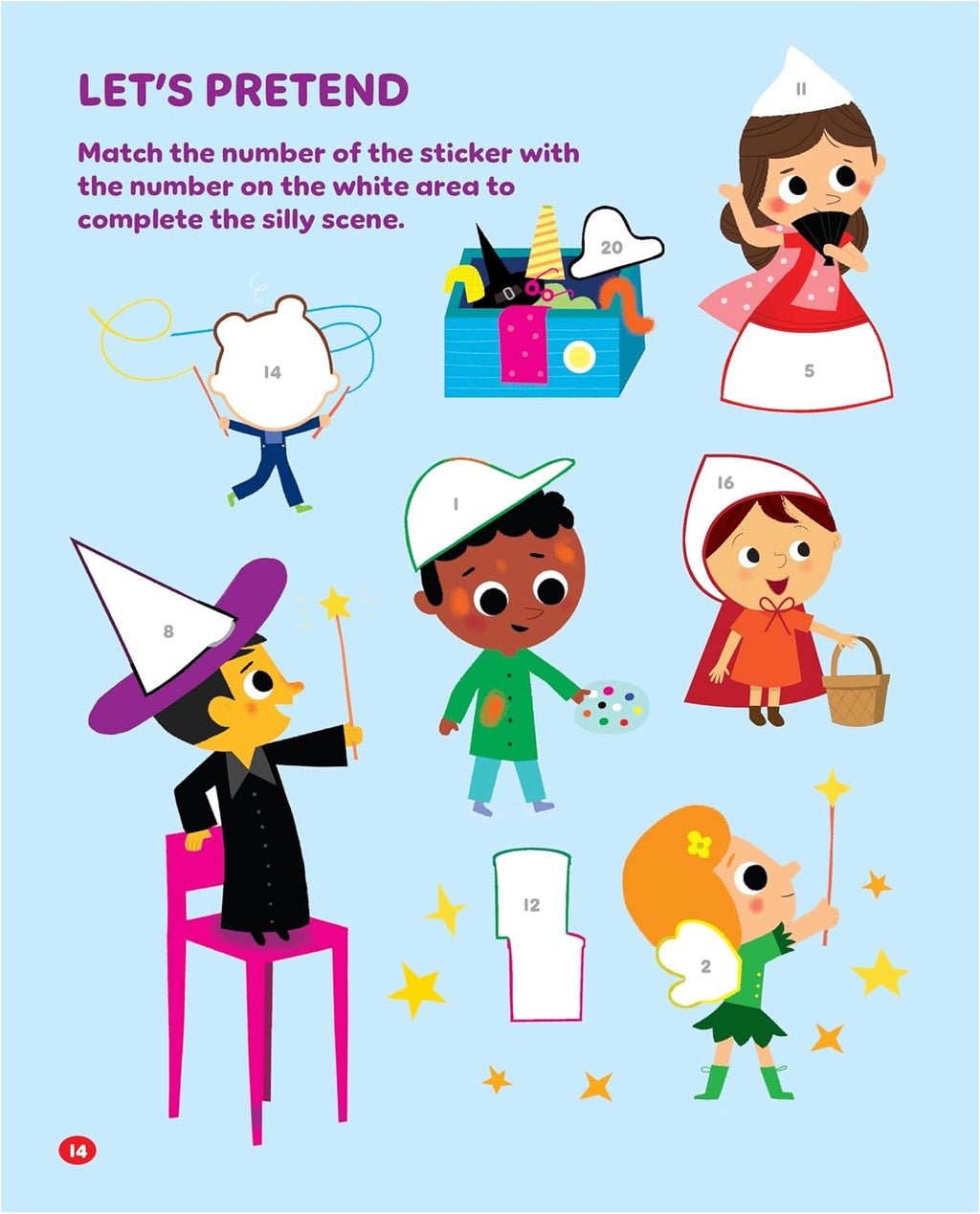 Toddler Sticker Activity Book Includes 500+ Stickers - Learn ABCs, Counting, Colors and More for Kids Ages 2 - 5
