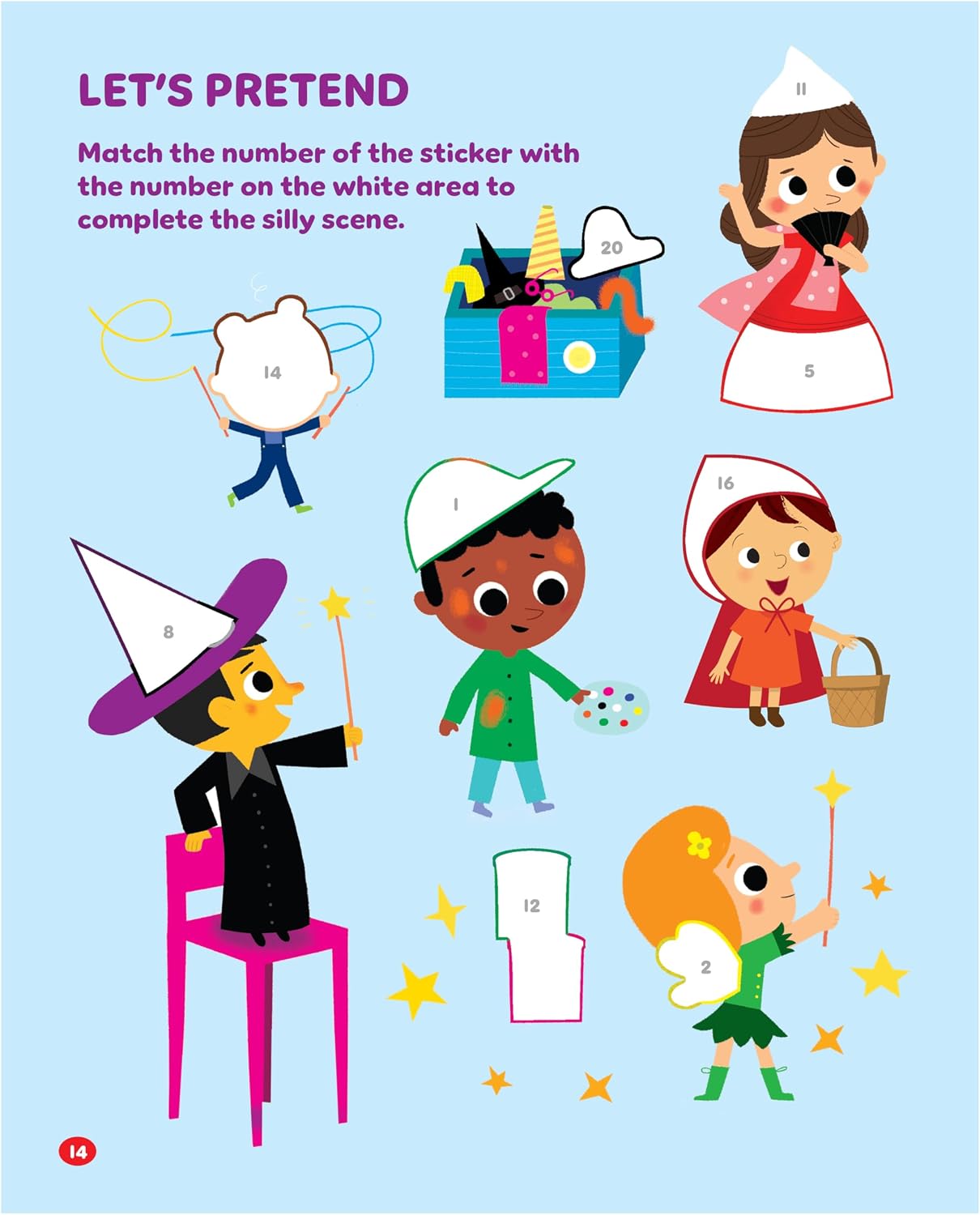 Toddler Sticker Activity Book Includes 500+ Stickers - Learn ABCs, Counting, Colors and More for Kids Ages 2 - 5