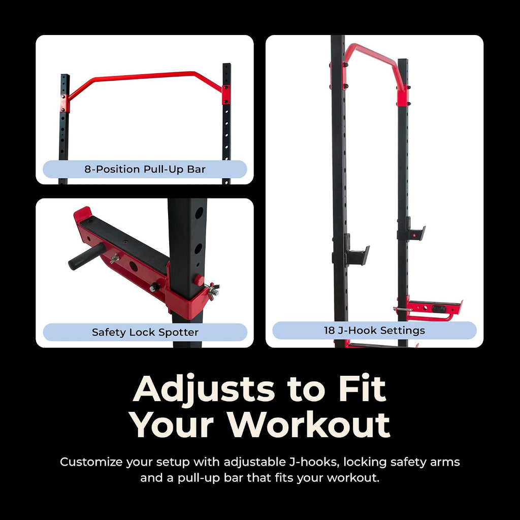 Multifunctional Strength Training Home Gym – Complete Workout Equipment with Training Attachments, Optional Squat