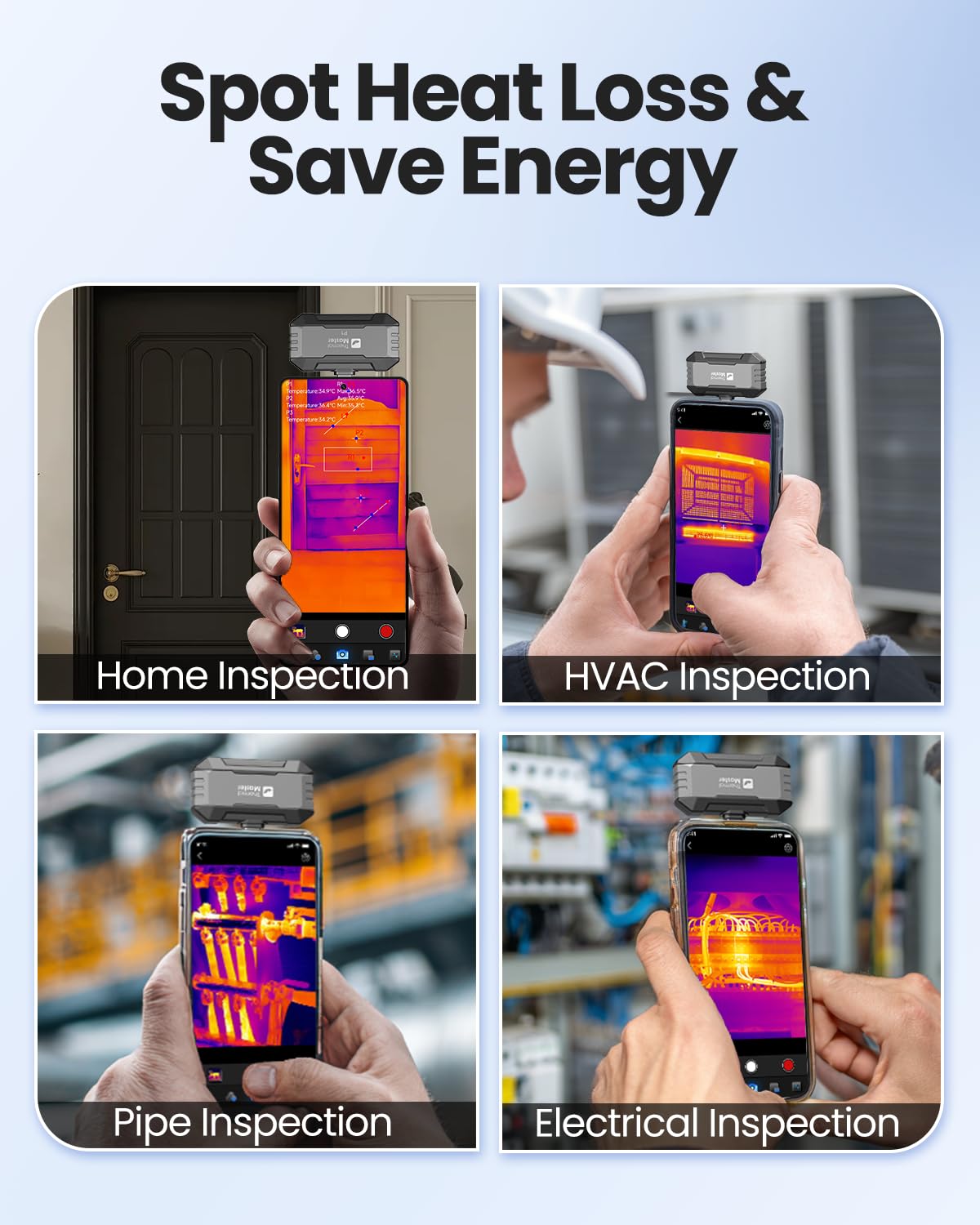 Thermal Master P1 Thermal Camera for USB-C iOS/Android, 320x240 Resolution