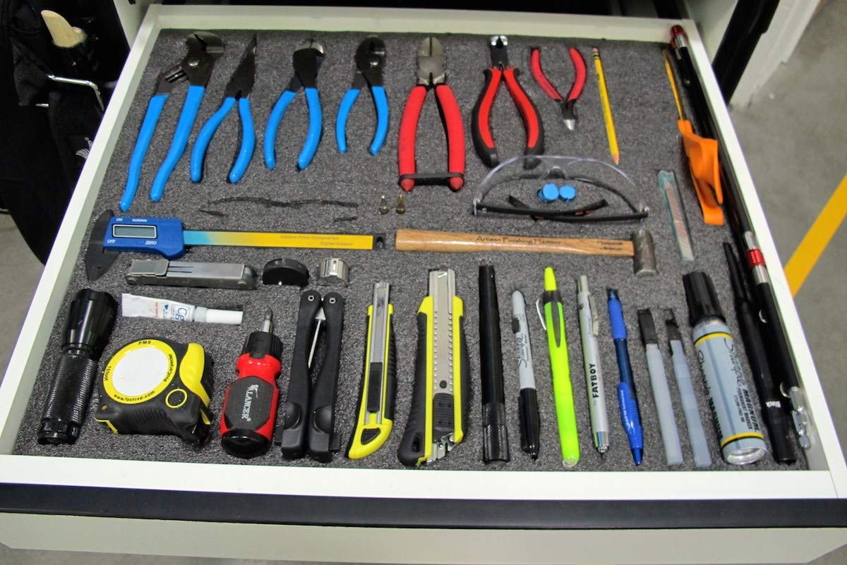 Kaizen Foam Sheet for Tool Organizers and Storage - Perfect for Professional Contractors and Technicians - 57mm
