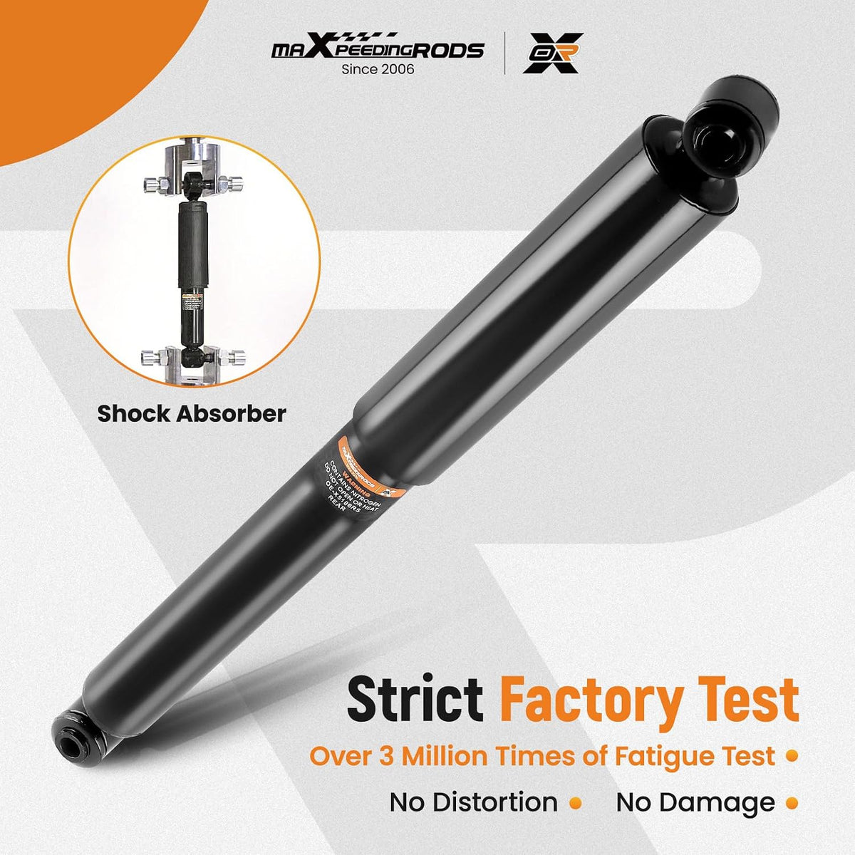 maXpeedingrods 2Pc Rear Shock for Chevy Equinox 2005-2017