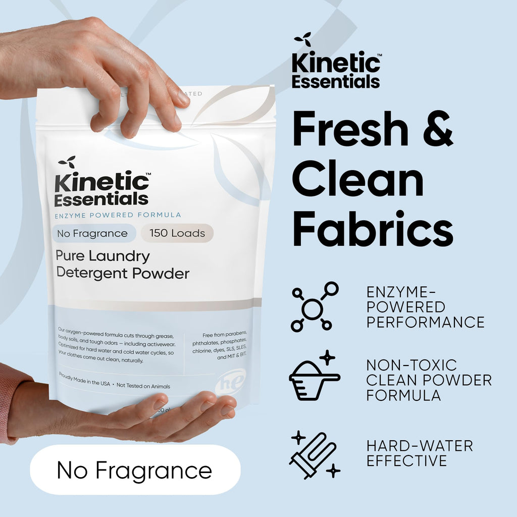 Plant-Based Enzyme Laundry Detergent Powder - 150 Loads