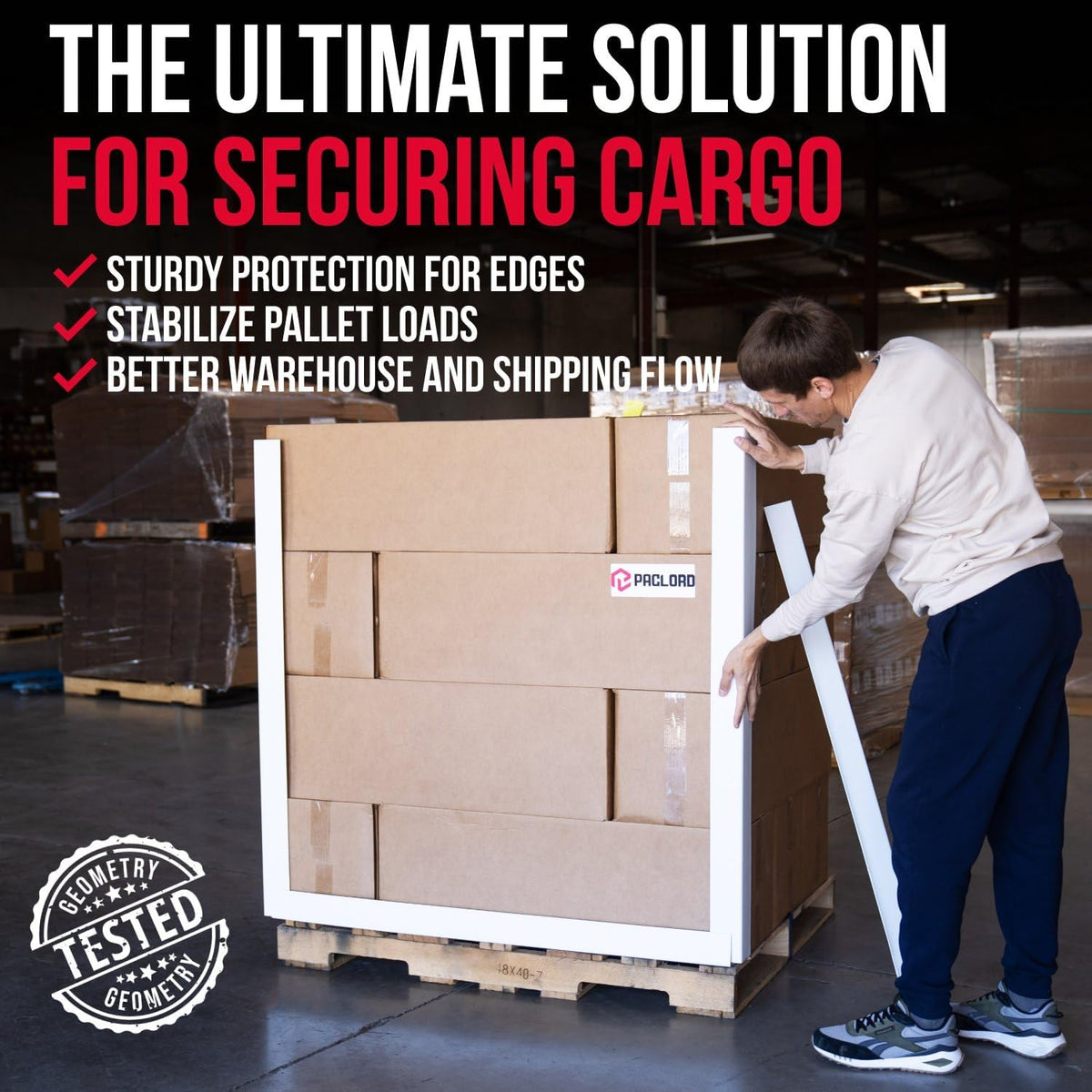Extra-Wide 36" x 3" x 3" Reinforced Cardboard Edge Protectors