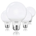 G25 LED Globe Light Bulbs 4000K Daylight E26 Base 60W Equivalent