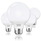 G25 LED Globe Light Bulbs 4000K Daylight E26 Base 60W Equivalent