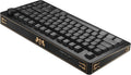 M80 75% Metal Wireless Mechanical Keyboard, 5000mAh, Bluetooth, 2.4G & Wired, Hot-Swappable, Multi-Function Dial