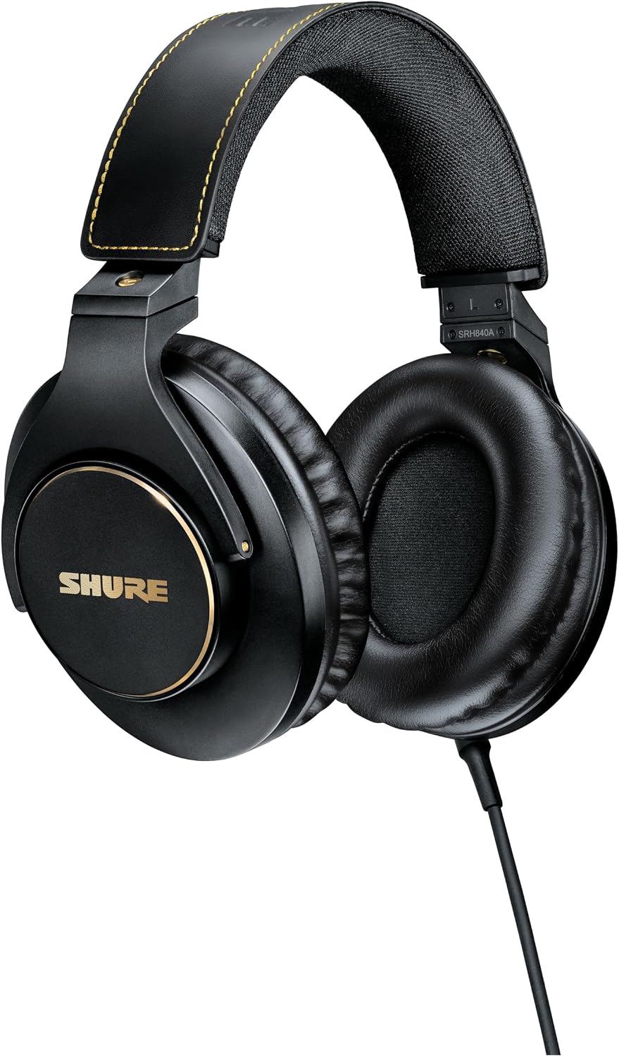 SRH840A Over-Ear Wired Studio Monitoring Headphones | Closed-back headphones with tailored frequency response and