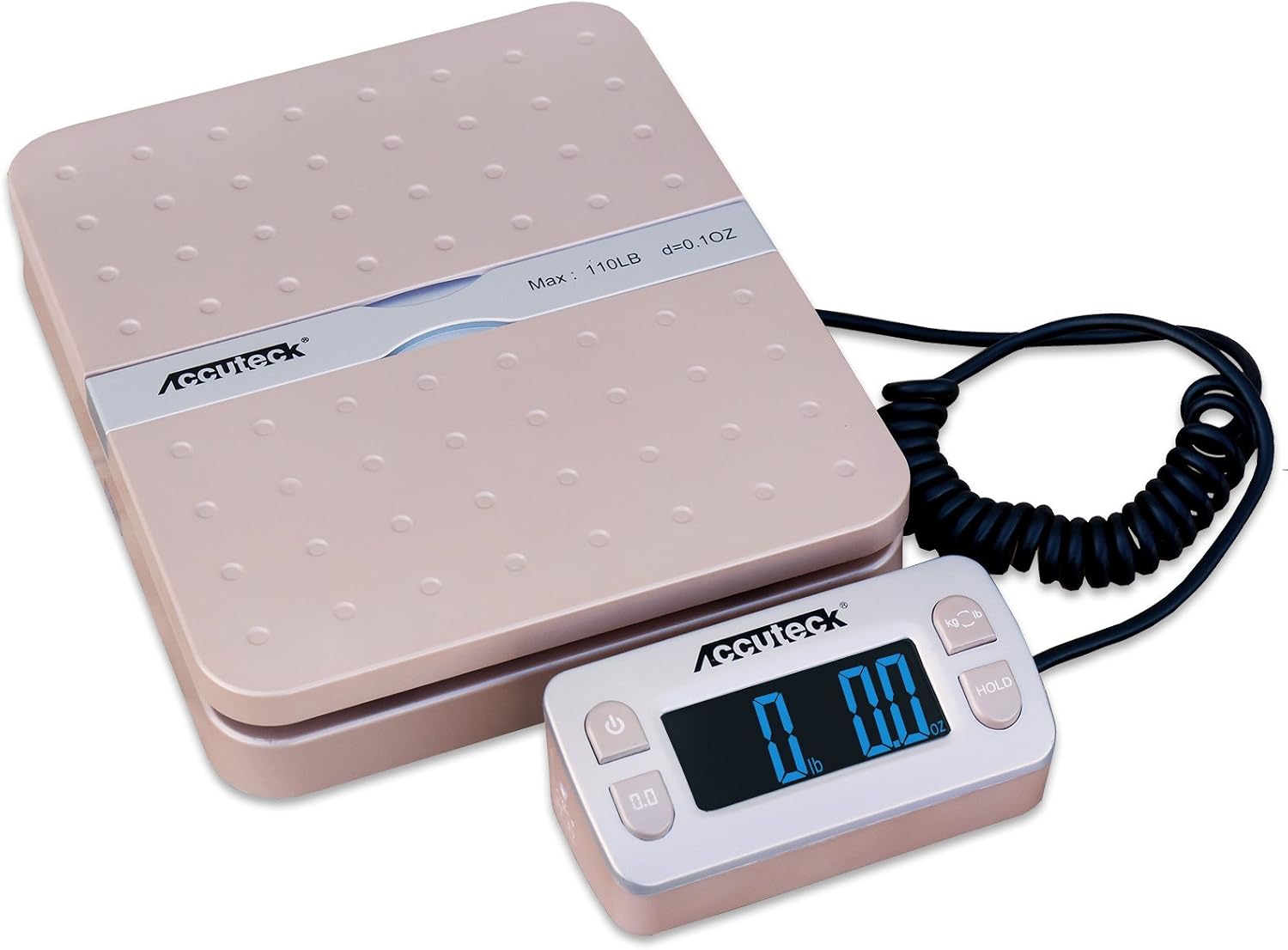 ShipPro W-8580 110lbs x 0.1 oz Gold Digital Shipping Postal Scale, Limited Edition