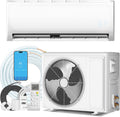 12000 BTU Wifi Enabled Mini Split Air Conditioner, Works with Alexa, 19 SEER2 115V Split AC Unit and Heat Cool Up to